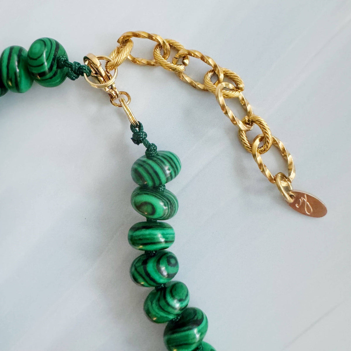 Refined Stone Bead Necklace – Timeless Everyday Accent: Amber Jade