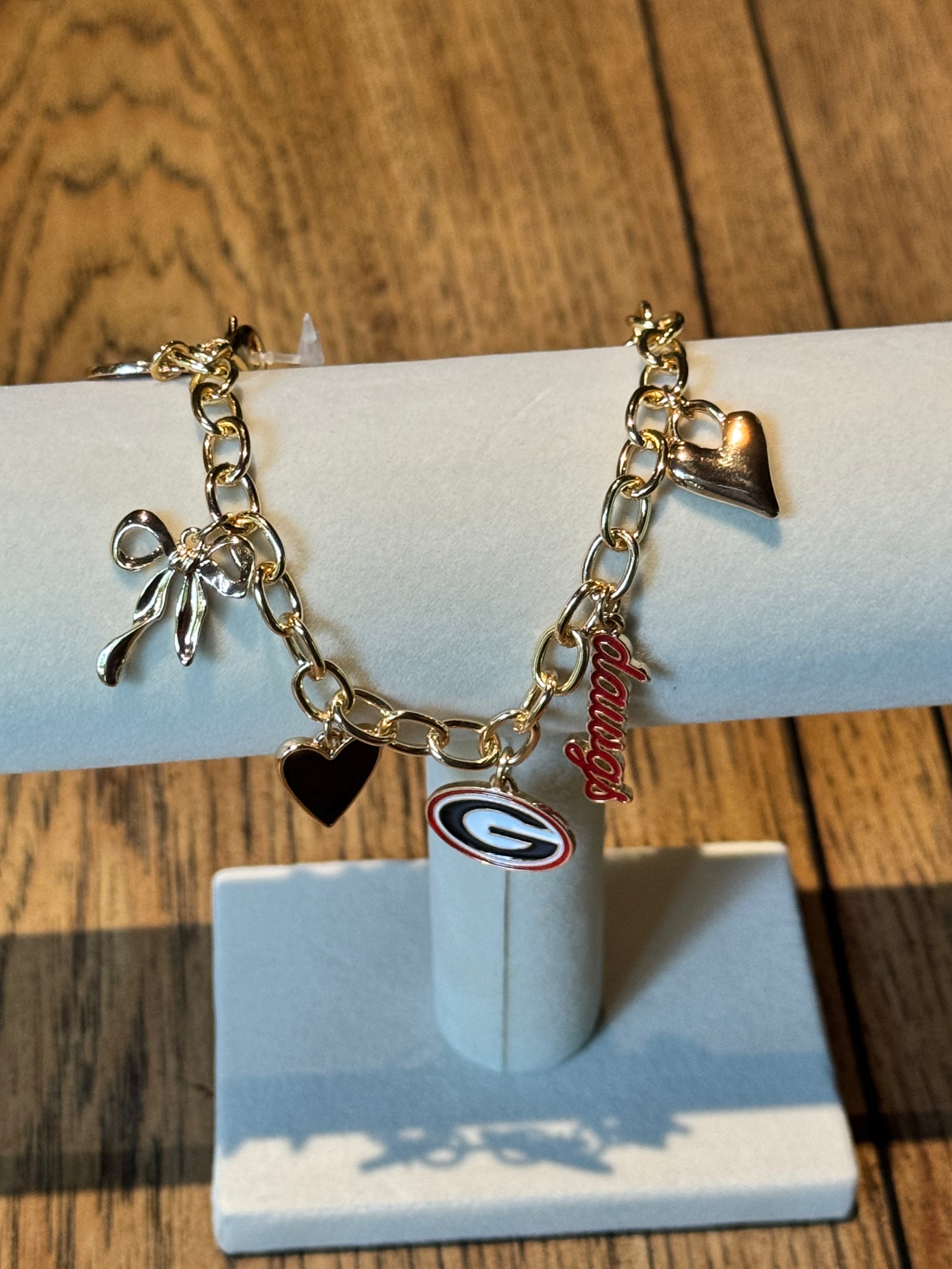 Canvas Style Georgia Charm Bracelet
