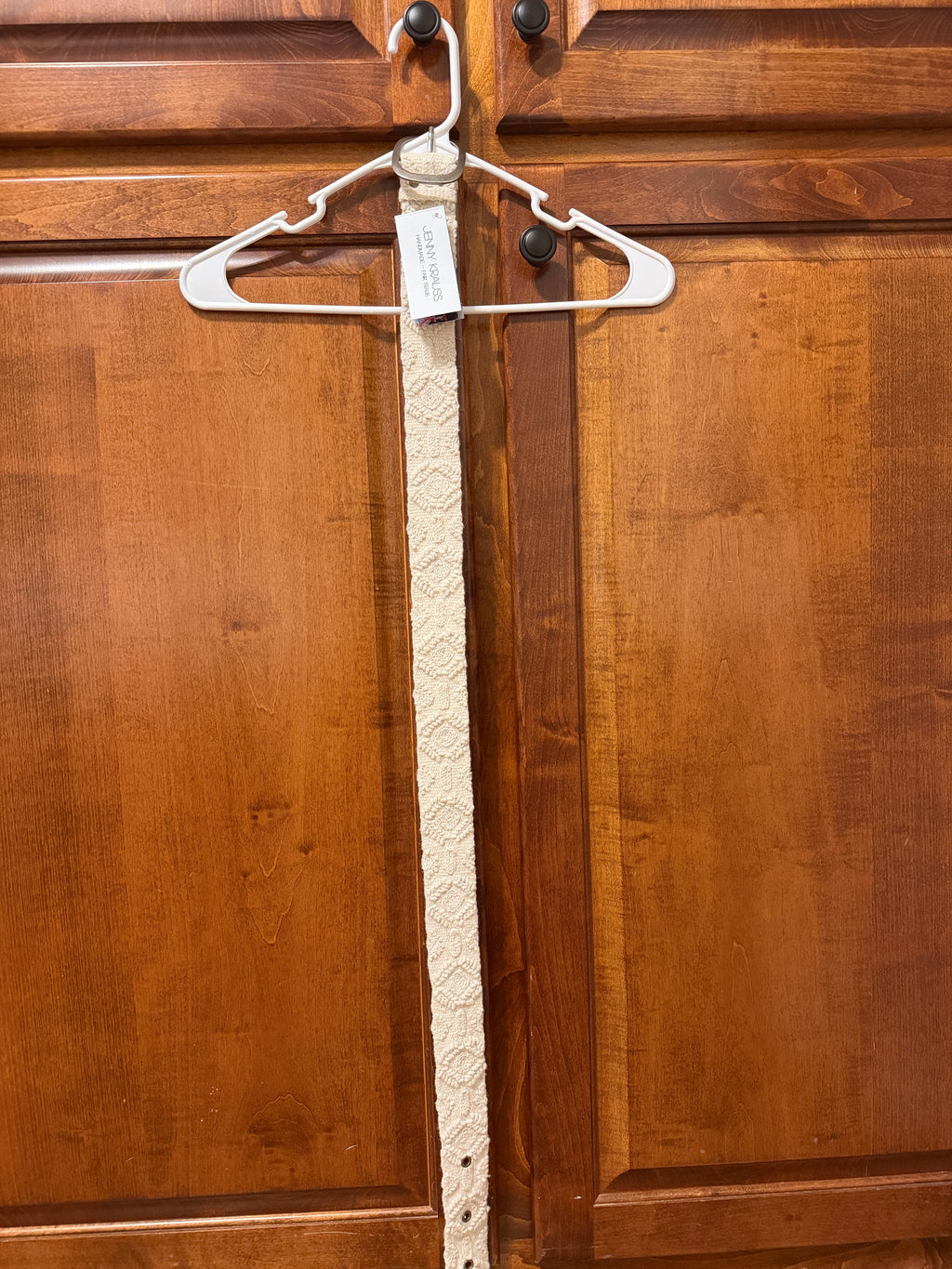 Wandering Clouds Embroidered Belt