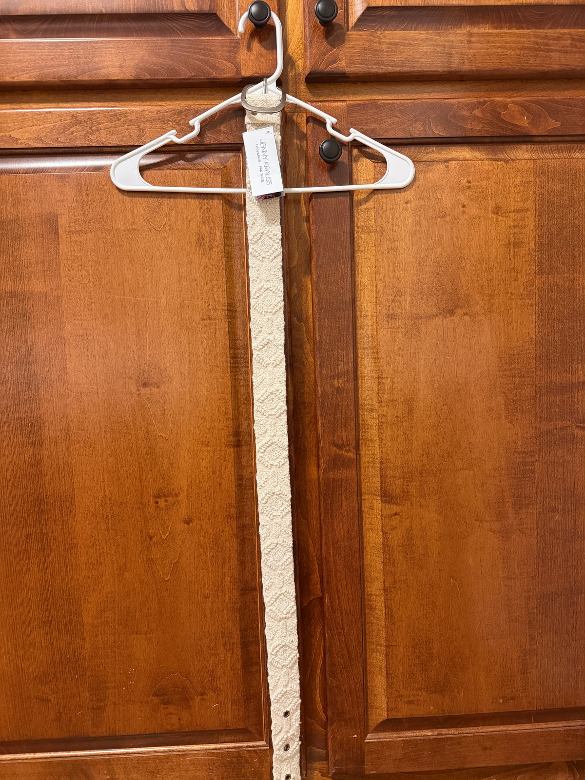 Wandering Clouds Embroidered Belt