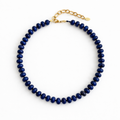 Refined Stone Bead Necklace – Timeless Everyday Accent: Lapis Blue